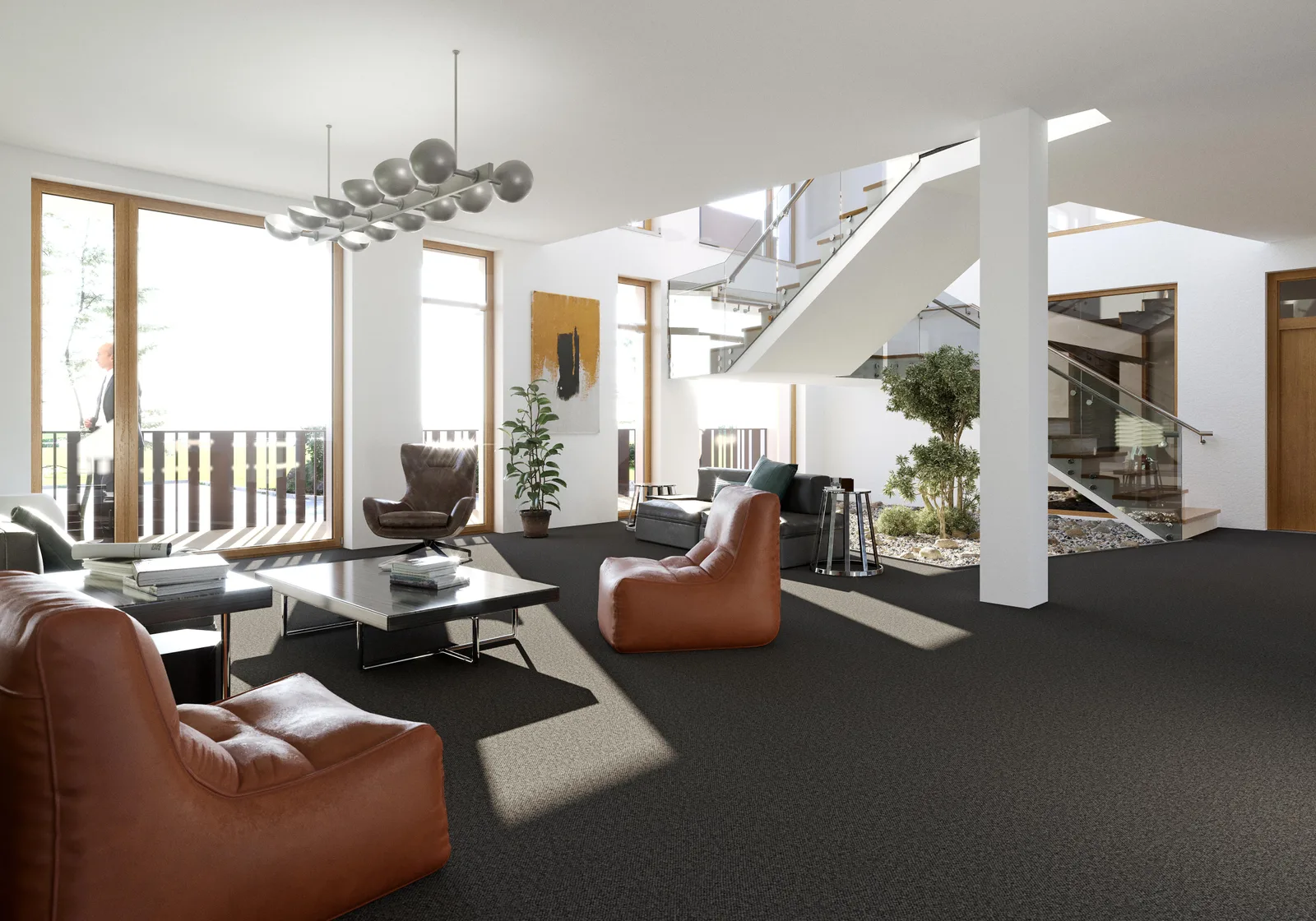 Solid Campus Interior – Lounge