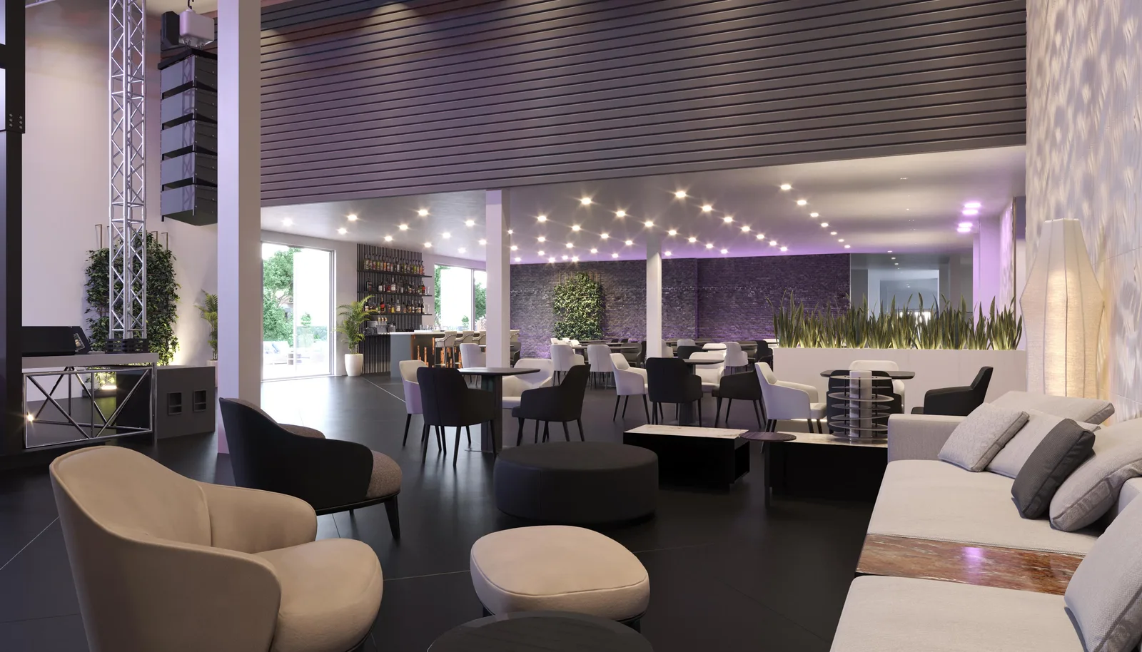 Lounge der Pueblo Eventlocation
